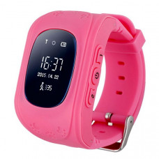 Детские часы с GPS трекером Smart Watch Q50 розовый Детские часы с GPS трекером Smart Watch Q50 розовый