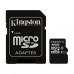 Карта памяти MicroSD 32GB Kingston Class 10 + SD адаптер